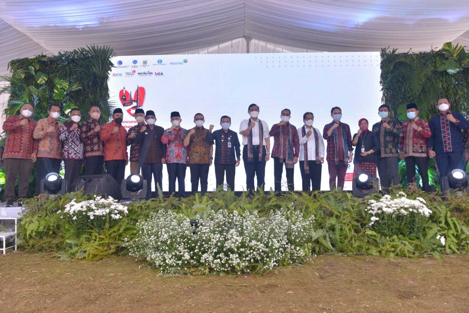 Gernas BBI Ke-3 diluncurkan Menko Luhut di Jambi, Wabup BBS dan Pimda Serta Gubernur Al Haris